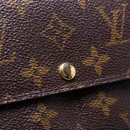 Louis-Vuitton Porte Tresor Sarah Wallet Monogram