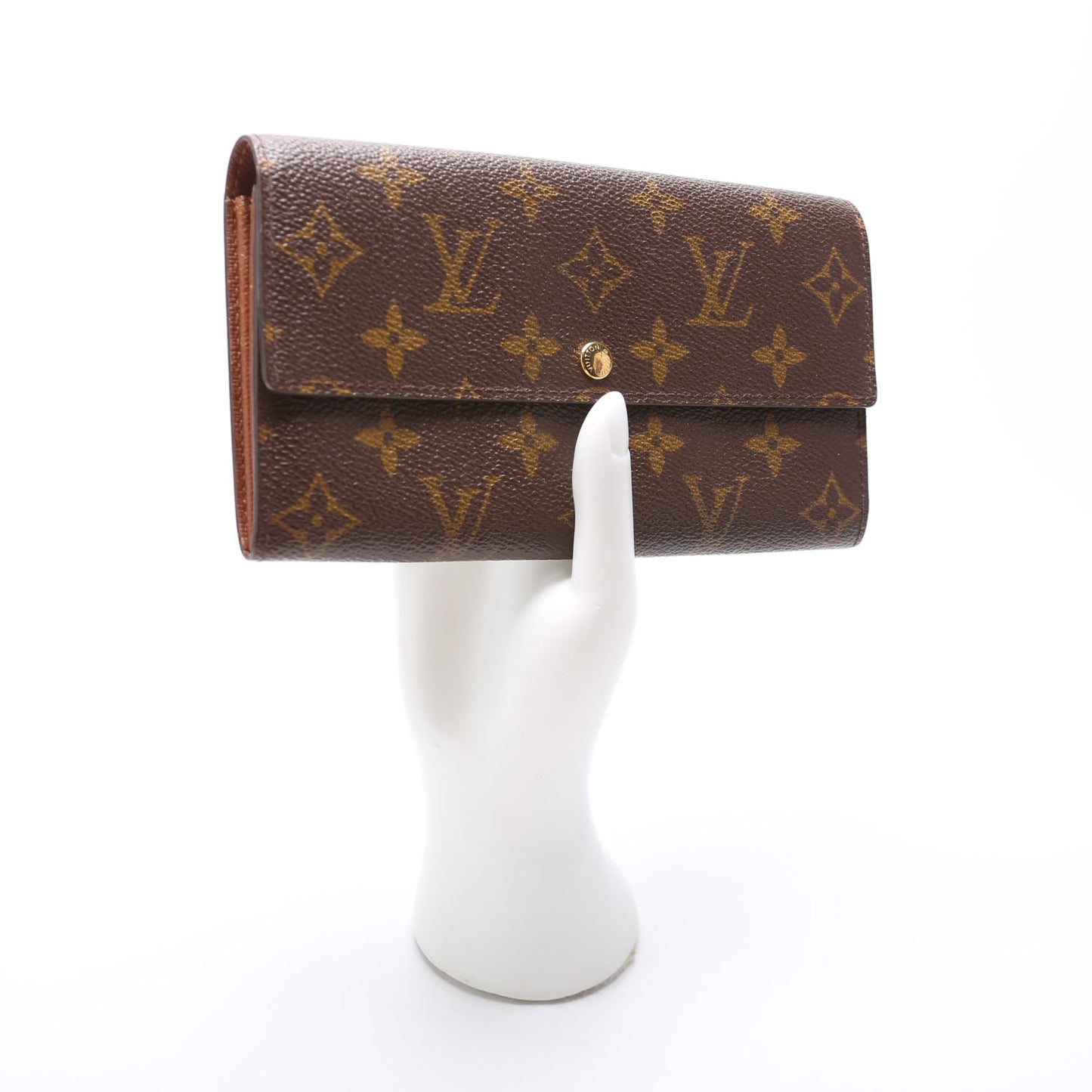 Louis-Vuitton Porte Tresor Sarah Wallet Monogram