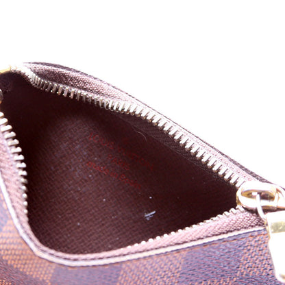 Louis-Vuitton Pochette Cles Damier Ebene