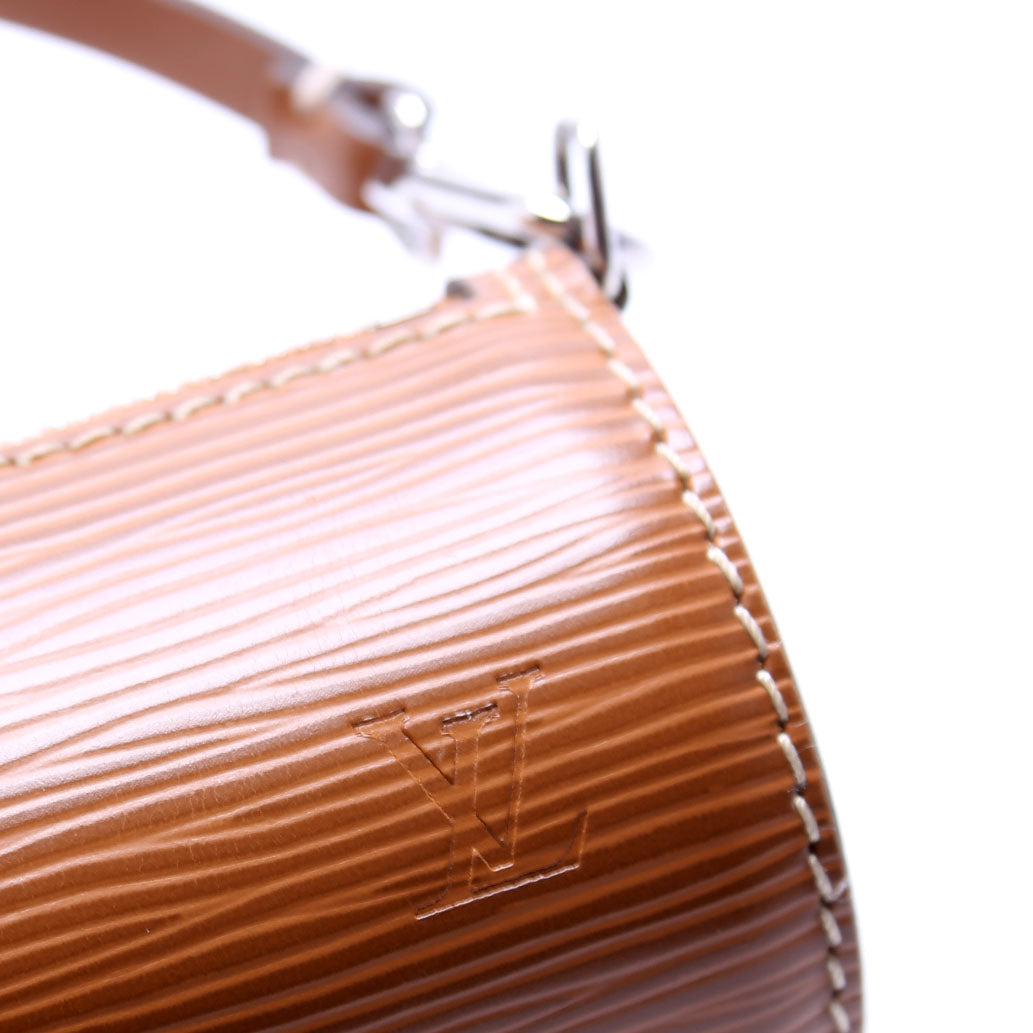 Louis-Vuitton Soufflot Pouch Only Epi Brown