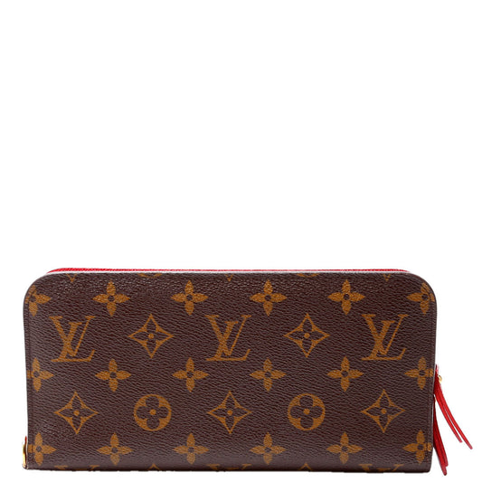 Louis-Vuitton Insolite Wallet Monogram Red