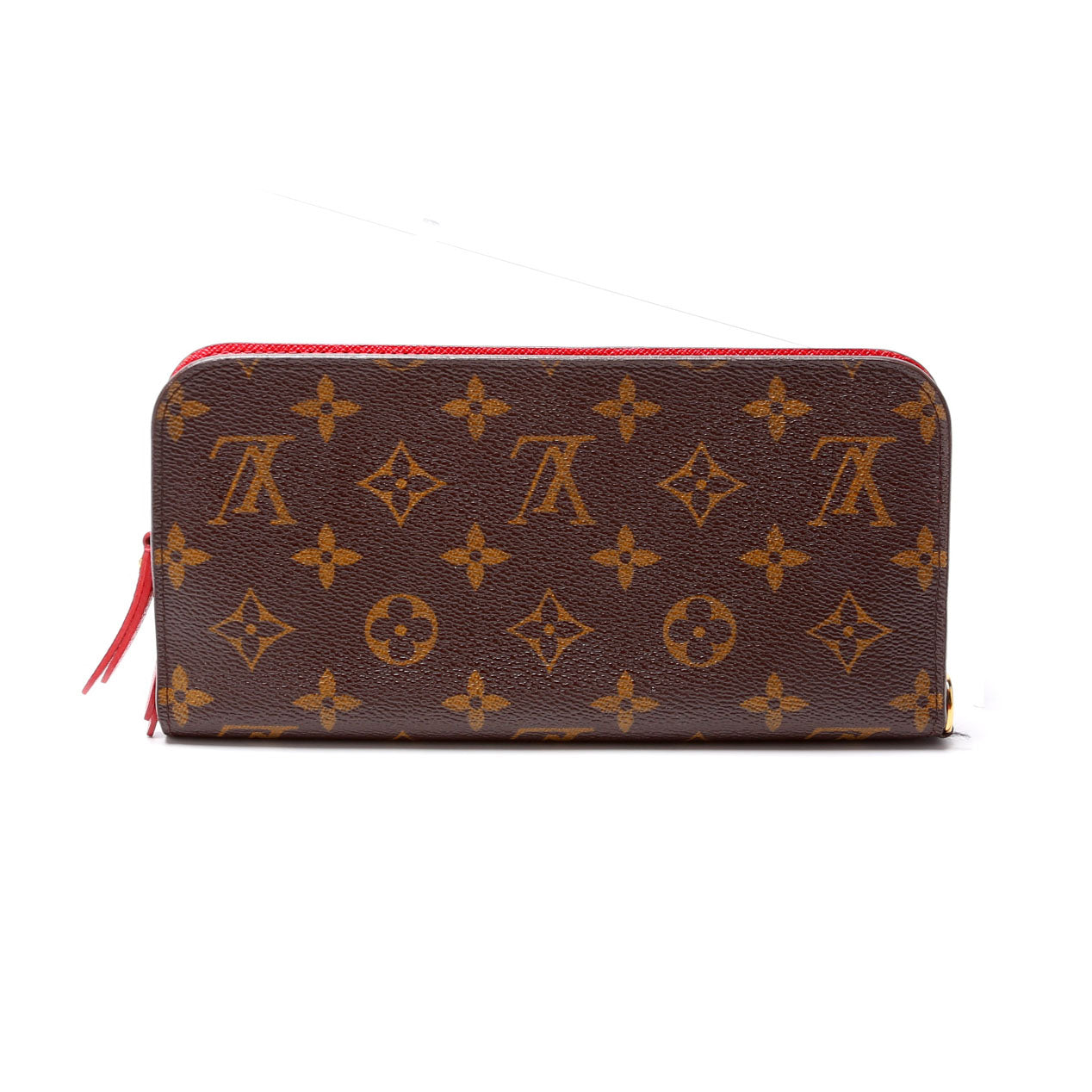 Louis-Vuitton Insolite Wallet Monogram Red