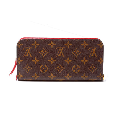 Louis-Vuitton Insolite Wallet Monogram Red