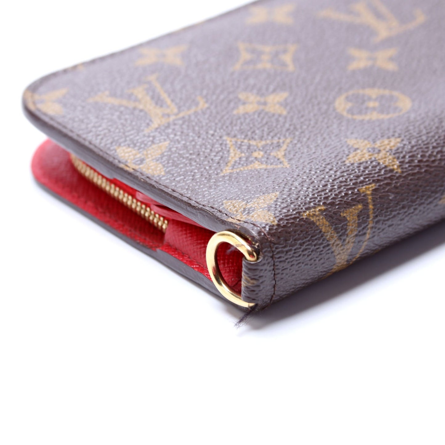 Louis-Vuitton Insolite Wallet Monogram Red
