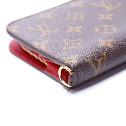 Louis-Vuitton Insolite Wallet Monogram Red