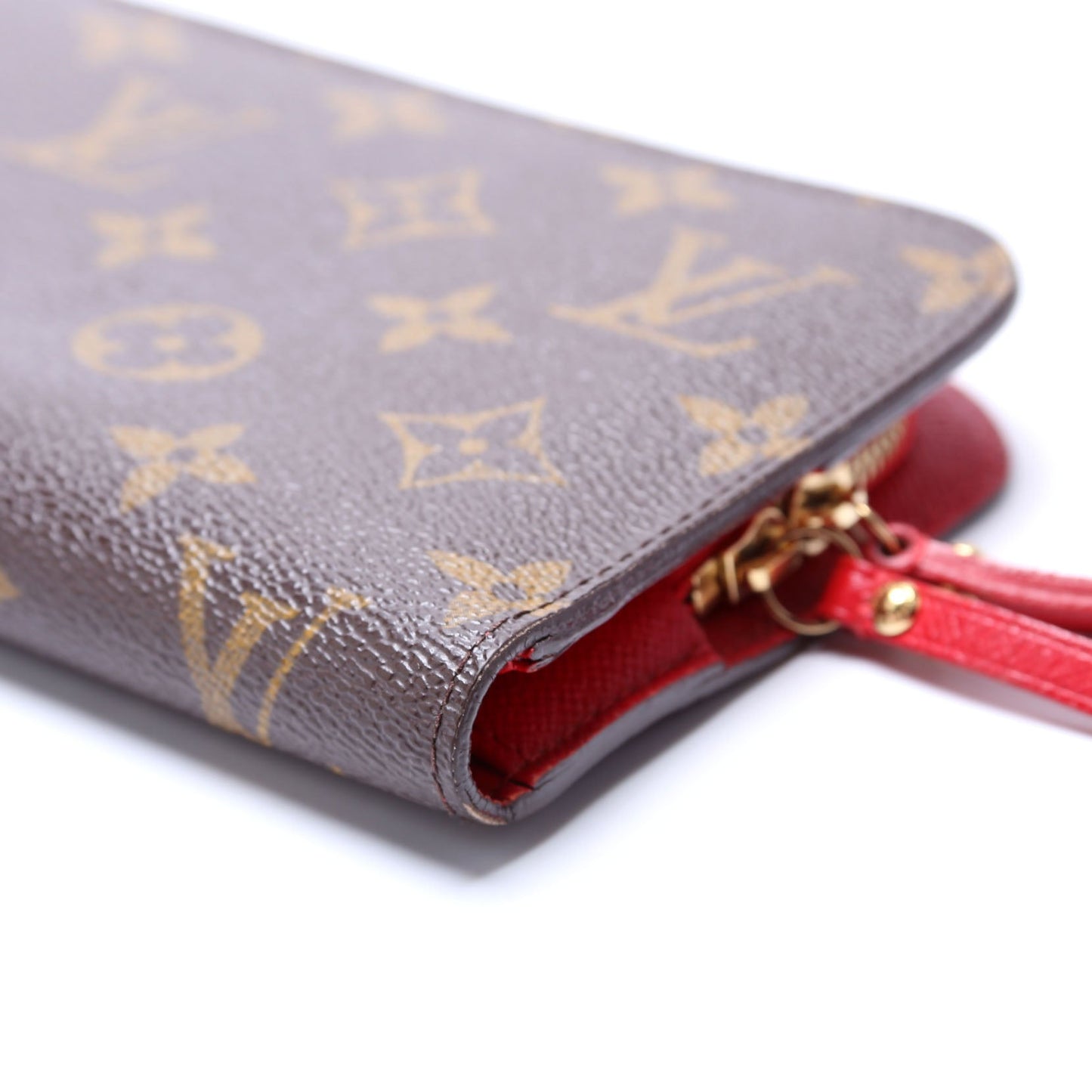 Louis-Vuitton Insolite Wallet Monogram Red
