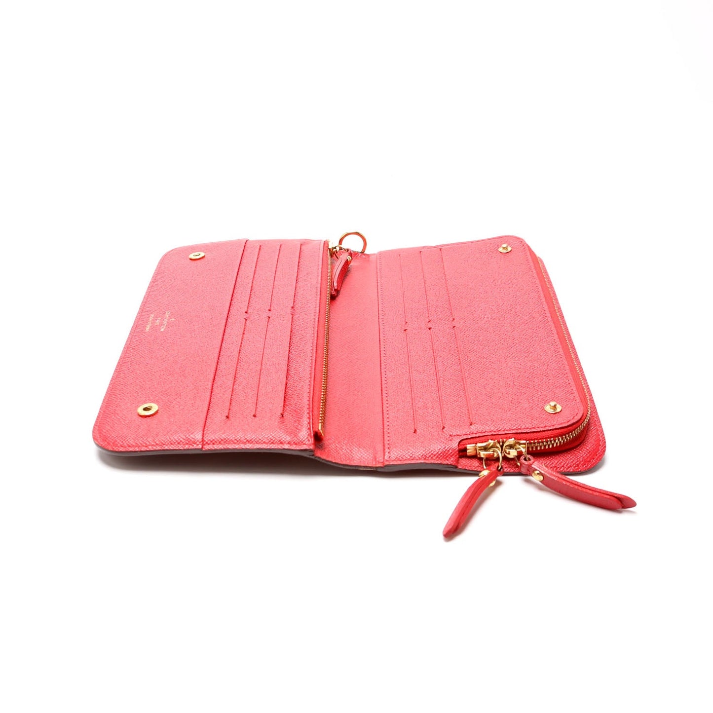 Louis-Vuitton Insolite Wallet Monogram Red