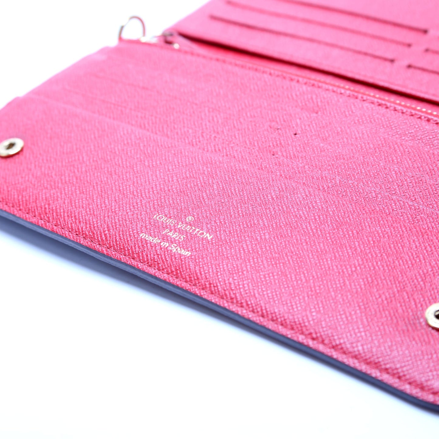 Louis-Vuitton Insolite Wallet Monogram Red
