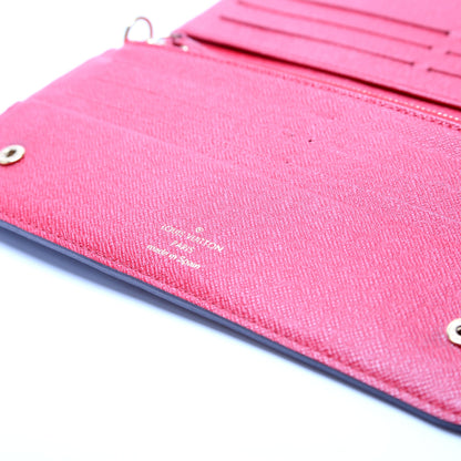 Louis-Vuitton Insolite Wallet Monogram Red