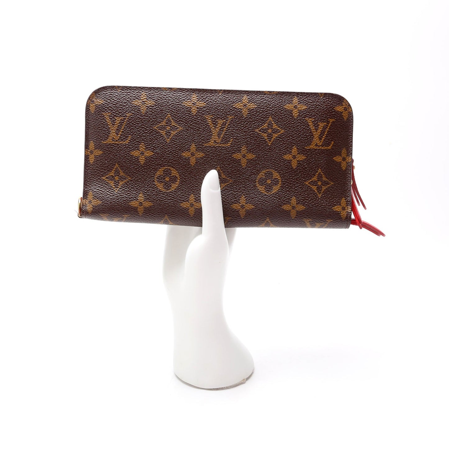 Louis-Vuitton Insolite Wallet Monogram Red