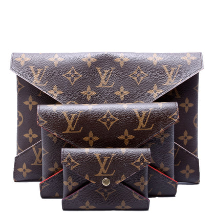 Louis-Vuitton Pochette Kirigami -Piece Red/Pink