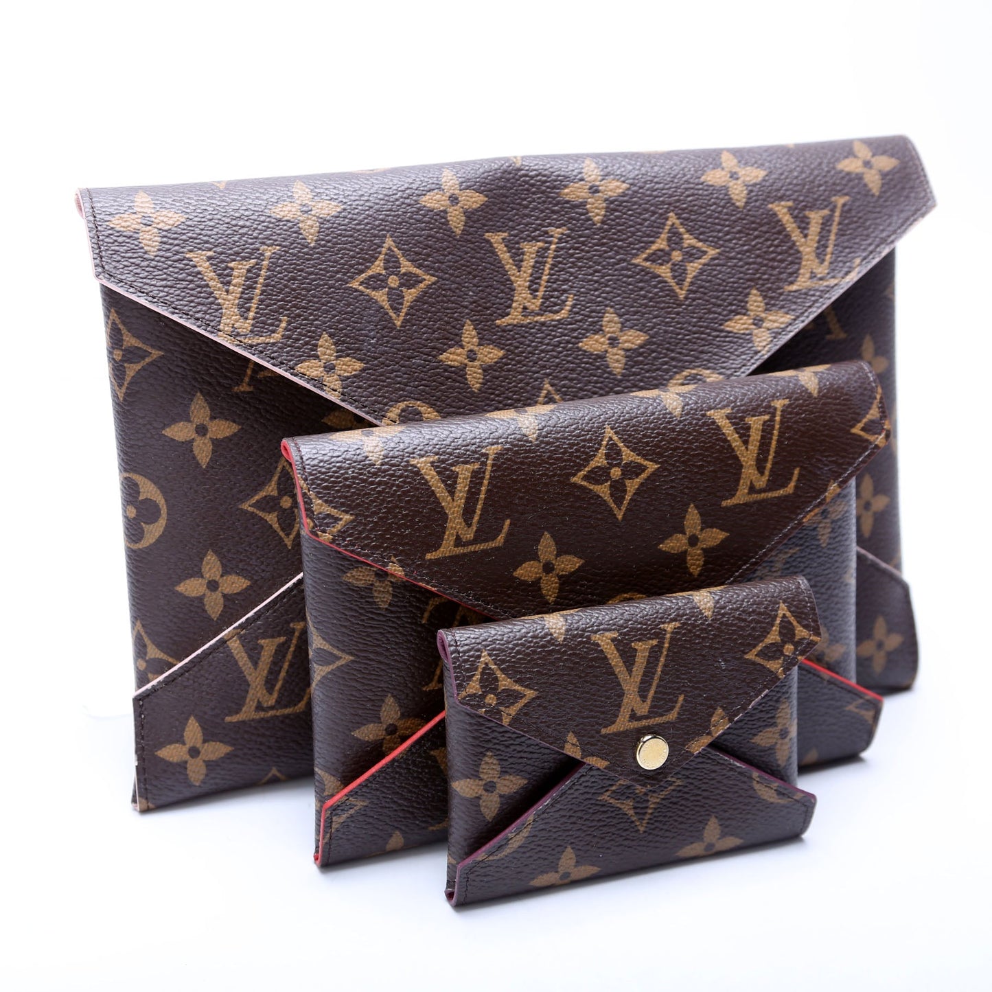 Louis-Vuitton Pochette Kirigami -Piece Red/Pink