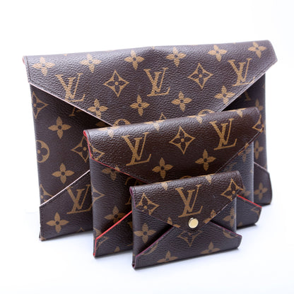 Louis-Vuitton Pochette Kirigami -Piece Red/Pink