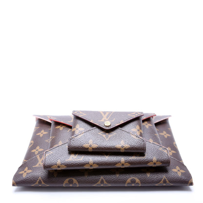 Louis-Vuitton Pochette Kirigami -Piece Red/Pink