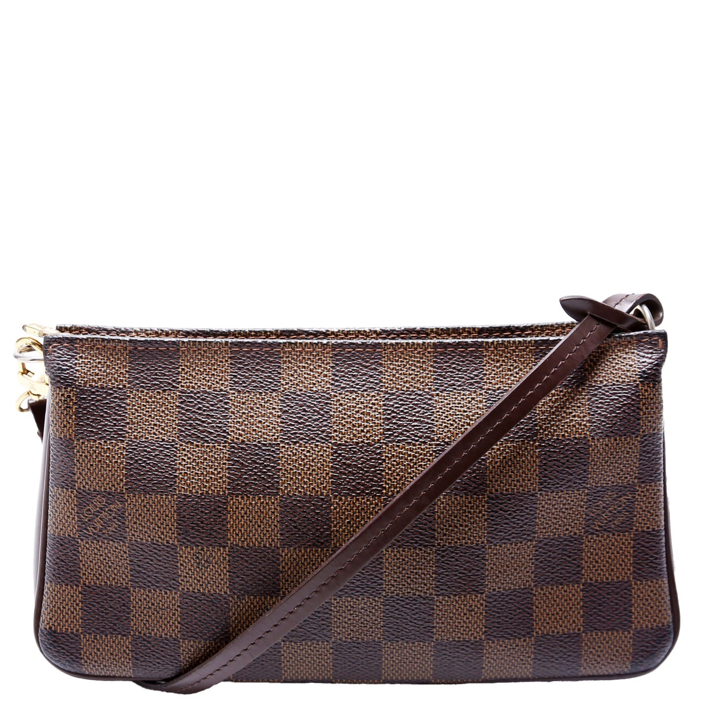 Louis-Vuitton Navona Pochette Accessories Damier Ebene