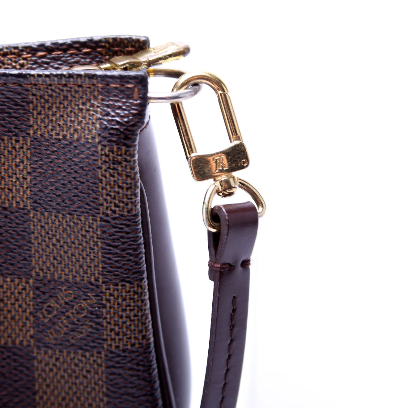 Louis-Vuitton Navona Pochette Accessories Damier Ebene