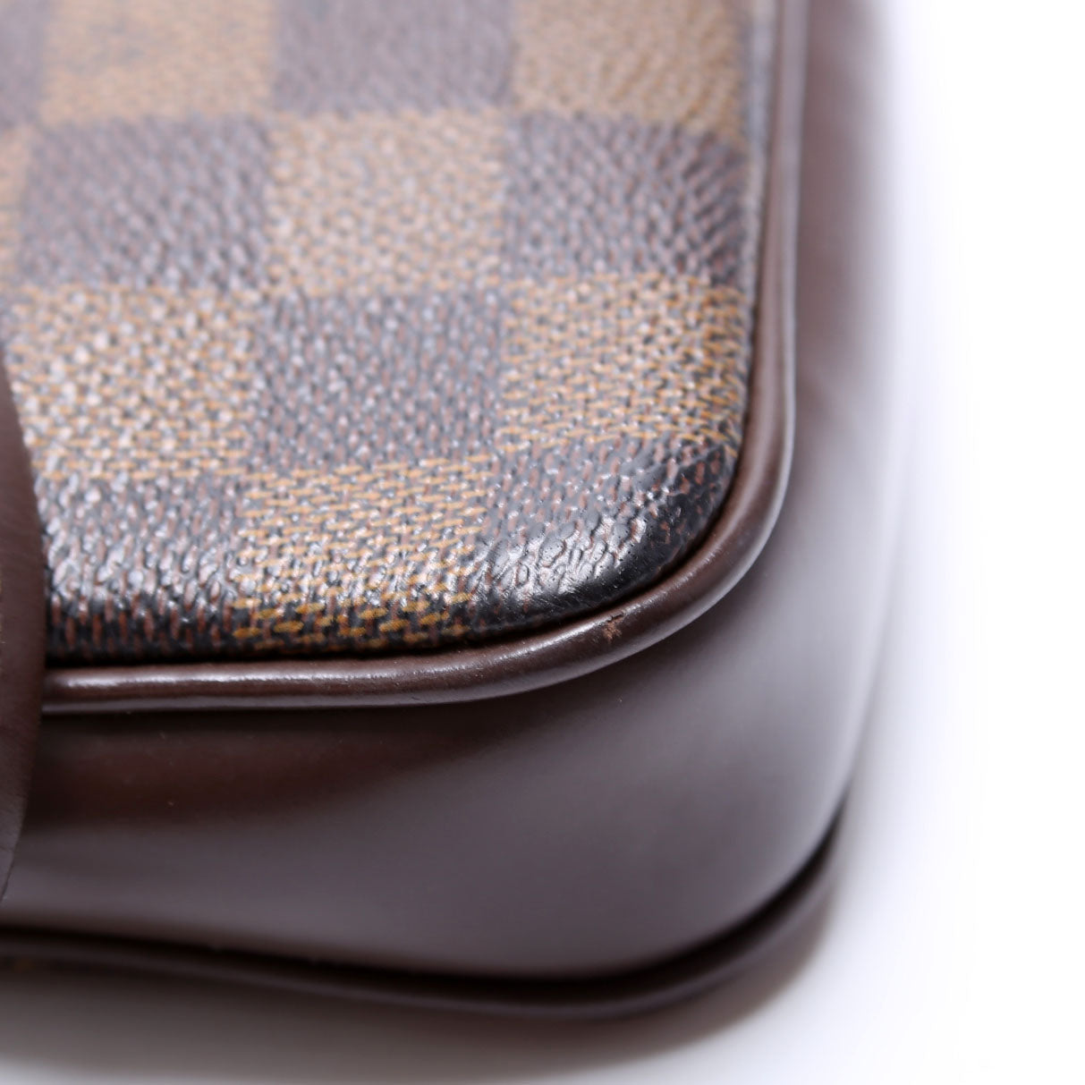 Louis-Vuitton Navona Pochette Accessories Damier Ebene