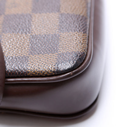 Louis-Vuitton Navona Pochette Accessories Damier Ebene