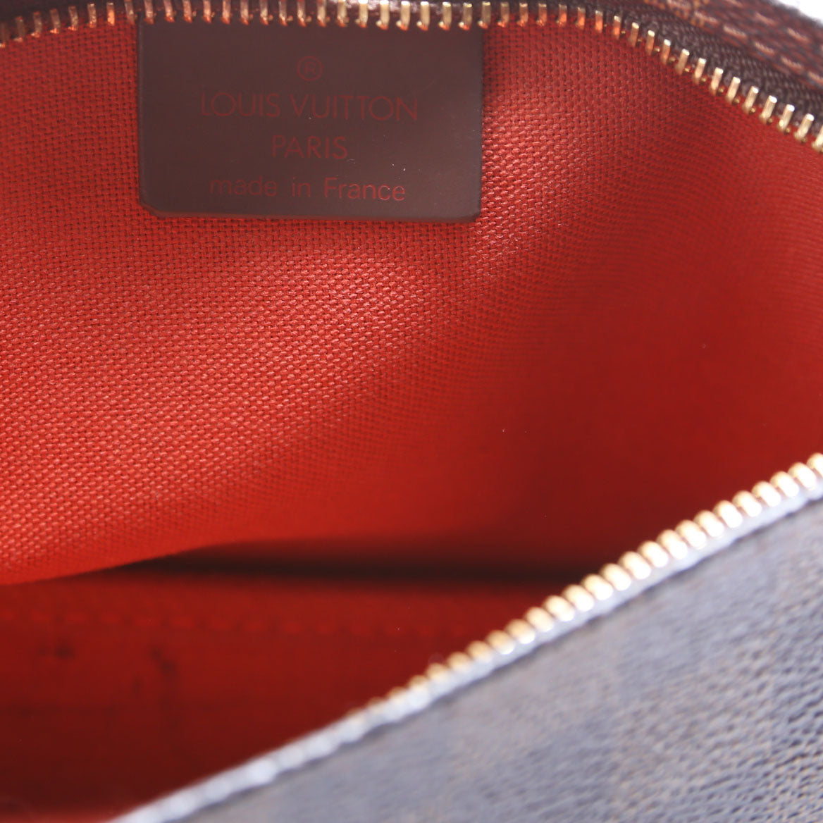Louis-Vuitton Navona Pochette Accessories Damier Ebene