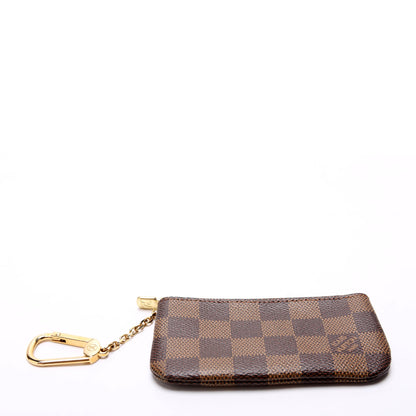 Louis-Vuitton Pochette Cles Damier Ebene