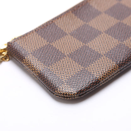 Louis-Vuitton Pochette Cles Damier Ebene