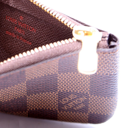 Louis-Vuitton Pochette Cles Damier Ebene
