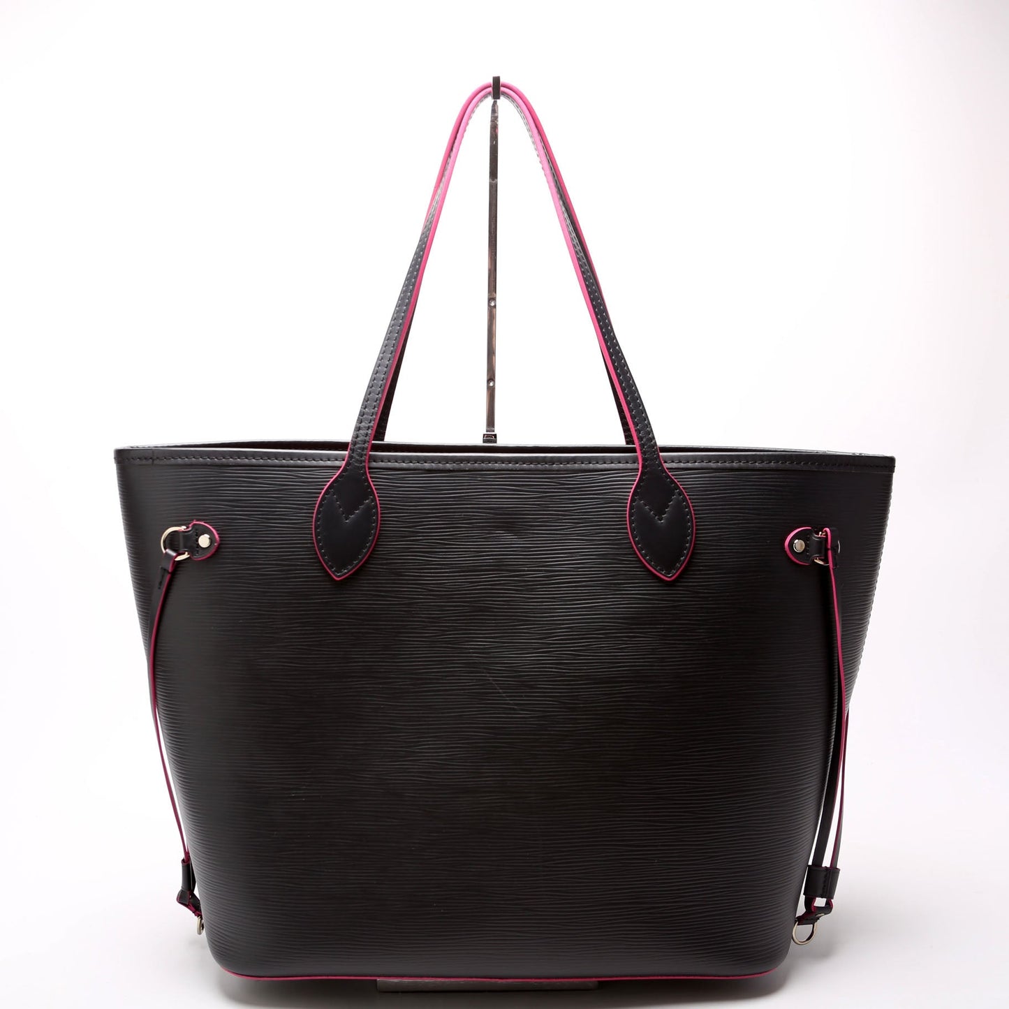 Louis-Vuitton Neverfull W/Wallet MM Epi Black