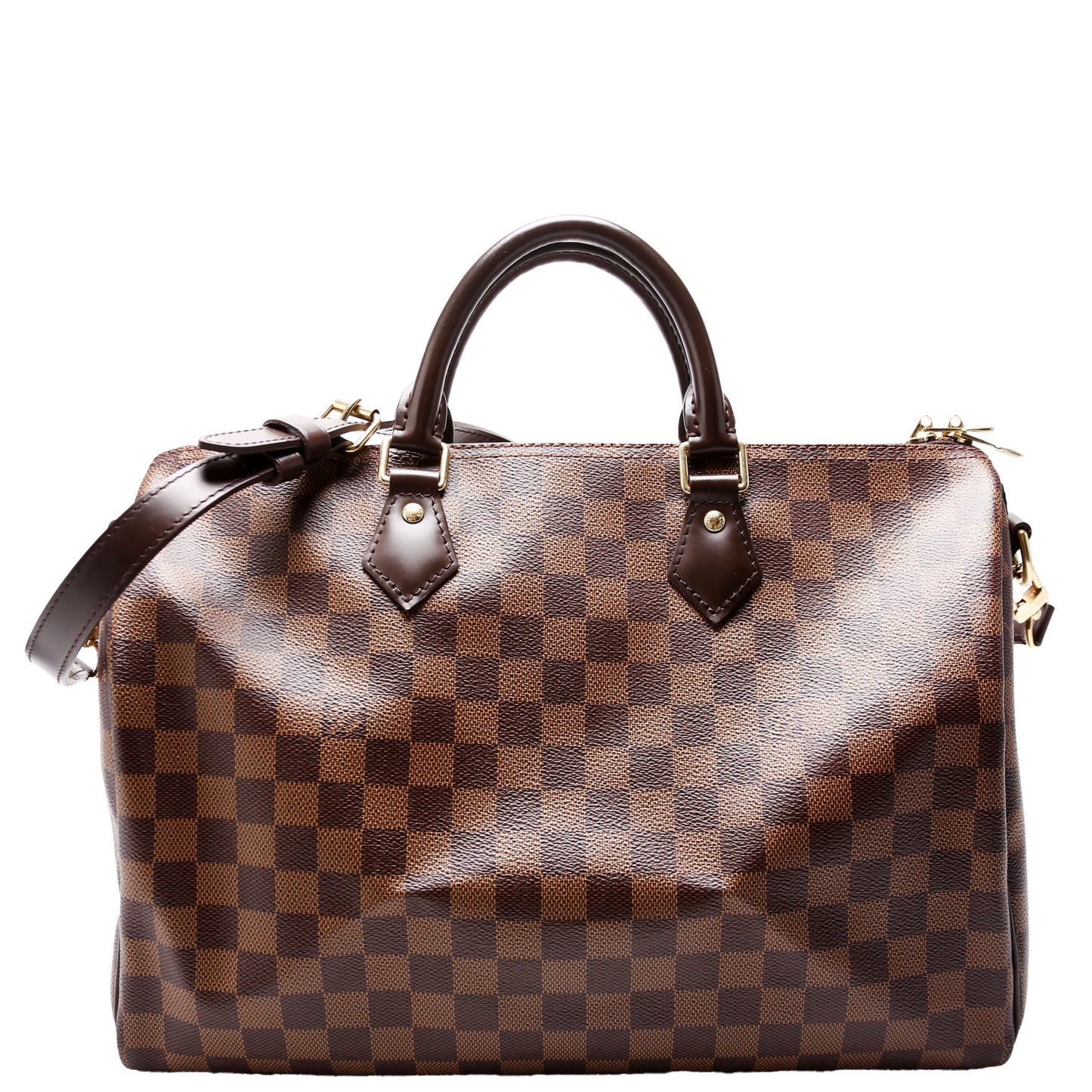 Louis-Vuitton Speedy  Bandouliere Damier Ebene