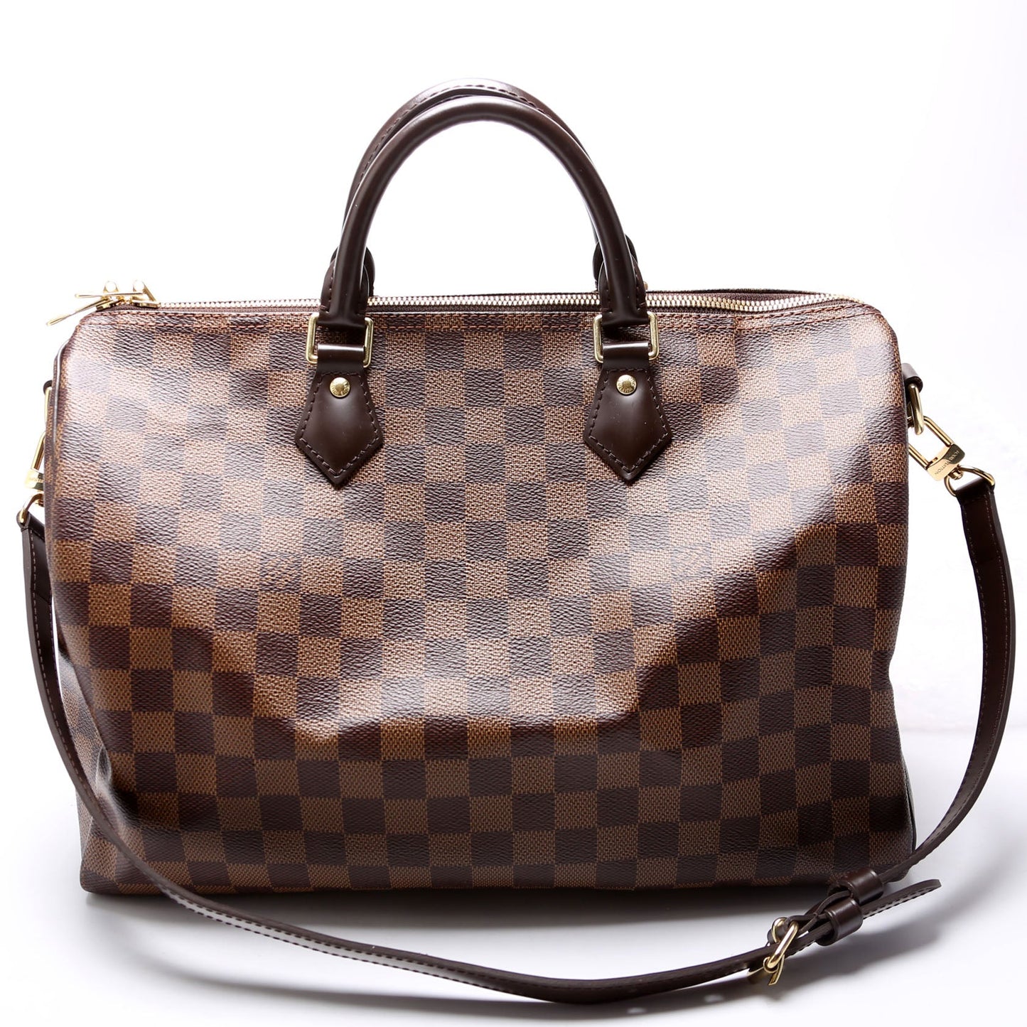 Louis-Vuitton Speedy  Bandouliere Damier Ebene