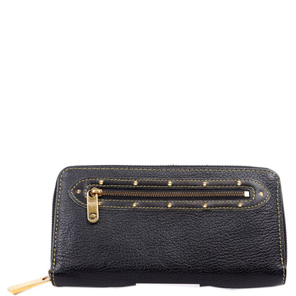 Louis-Vuitton Zippy Wallet Suhali Black