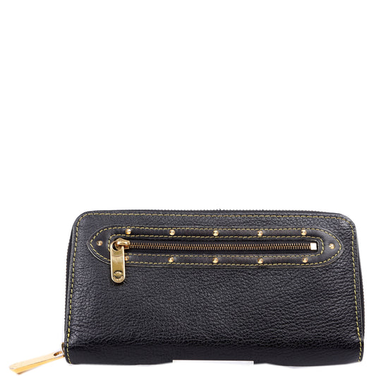 Louis-Vuitton Zippy Wallet Suhali Black