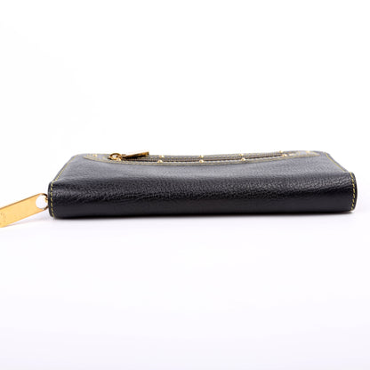 Louis-Vuitton Zippy Wallet Suhali Black