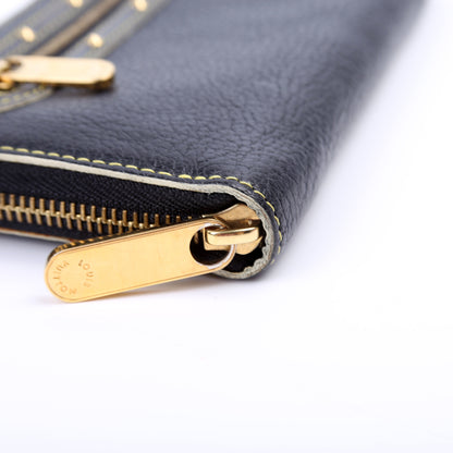 Louis-Vuitton Zippy Wallet Suhali Black