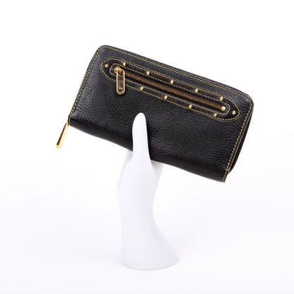 Louis-Vuitton Zippy Wallet Suhali Black