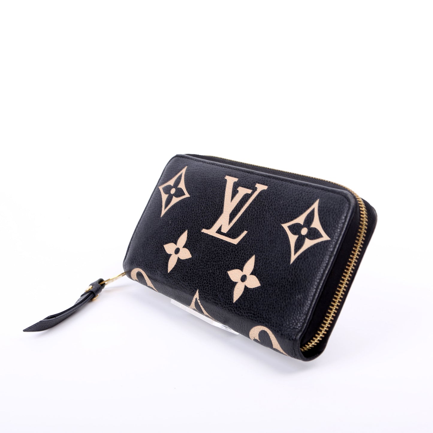 Louis-Vuitton Zippy Wallet Bicolor Empreinte Black