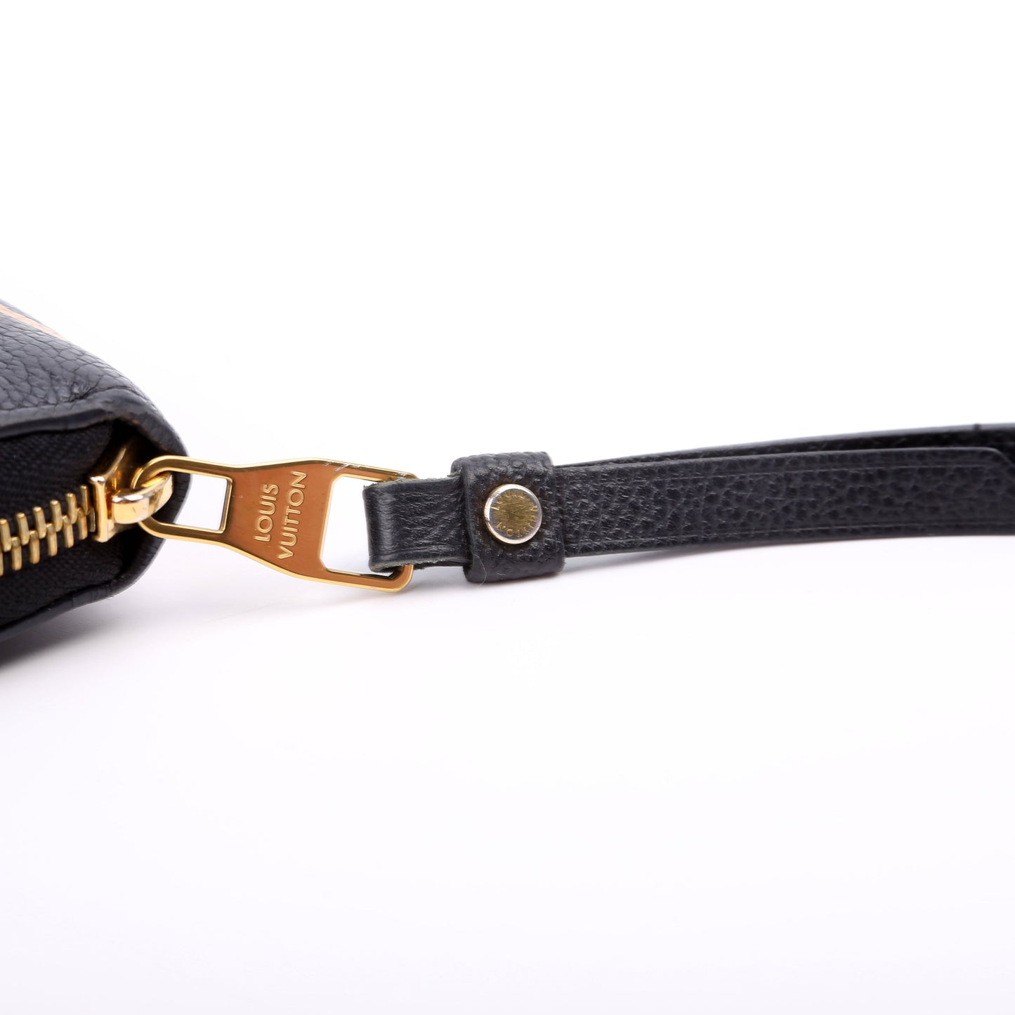 Louis-Vuitton Zippy Wallet Bicolor Empreinte Black