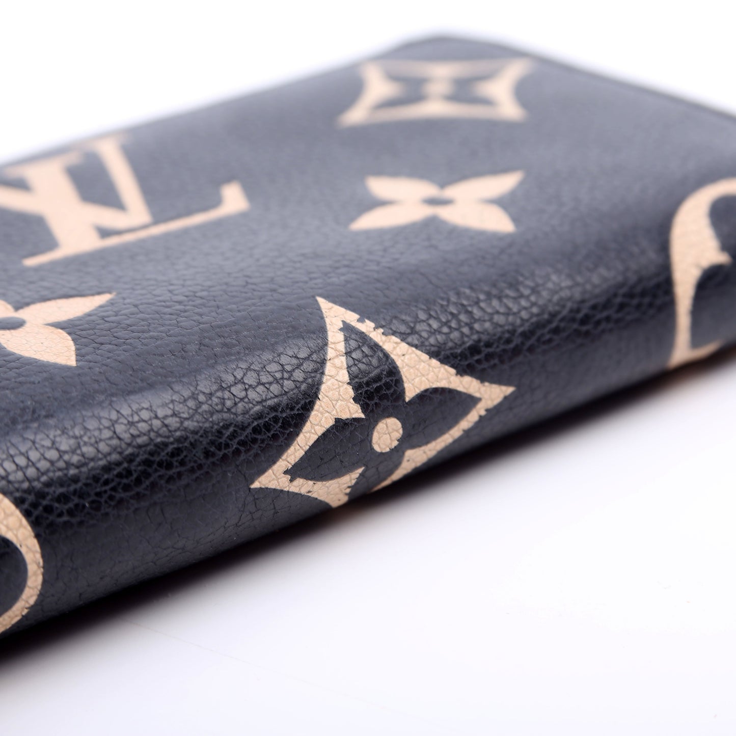 Louis-Vuitton Zippy Wallet Bicolor Empreinte Black