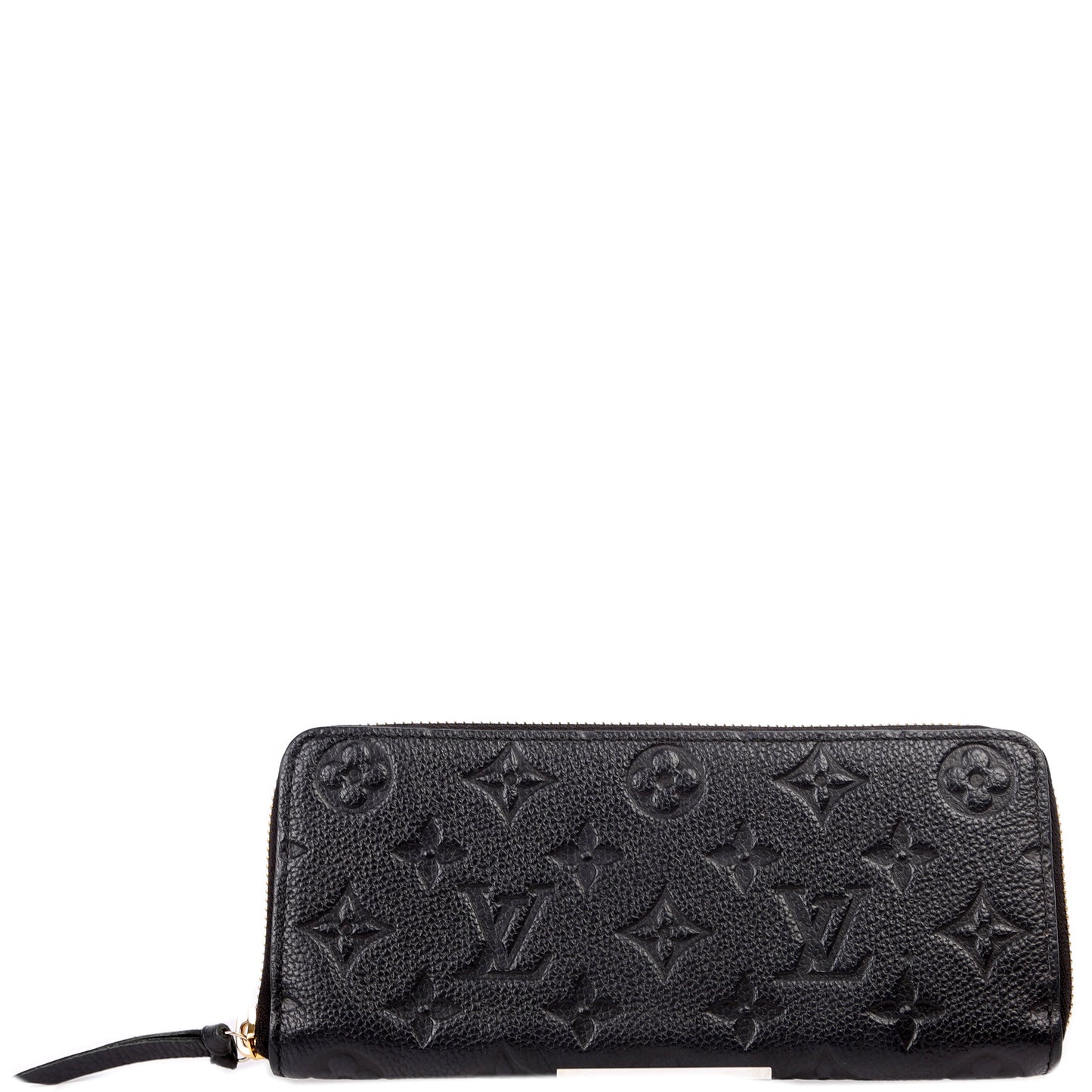 Louis-Vuitton Clemence Wallet Empreinte Black
