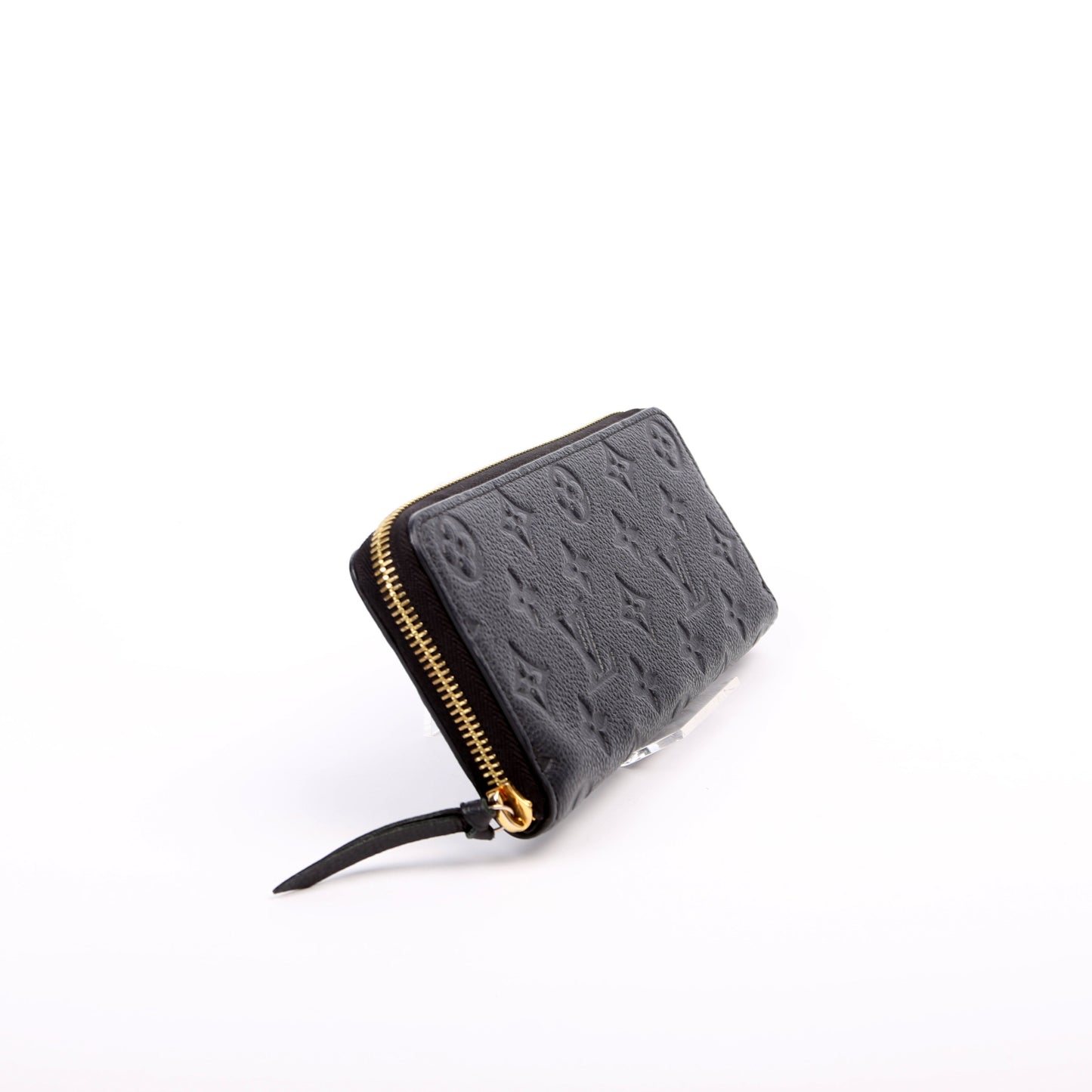 Louis-Vuitton Clemence Wallet Empreinte Black