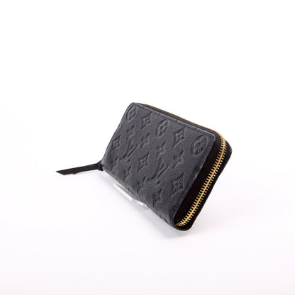 Louis-Vuitton Clemence Wallet Empreinte Black