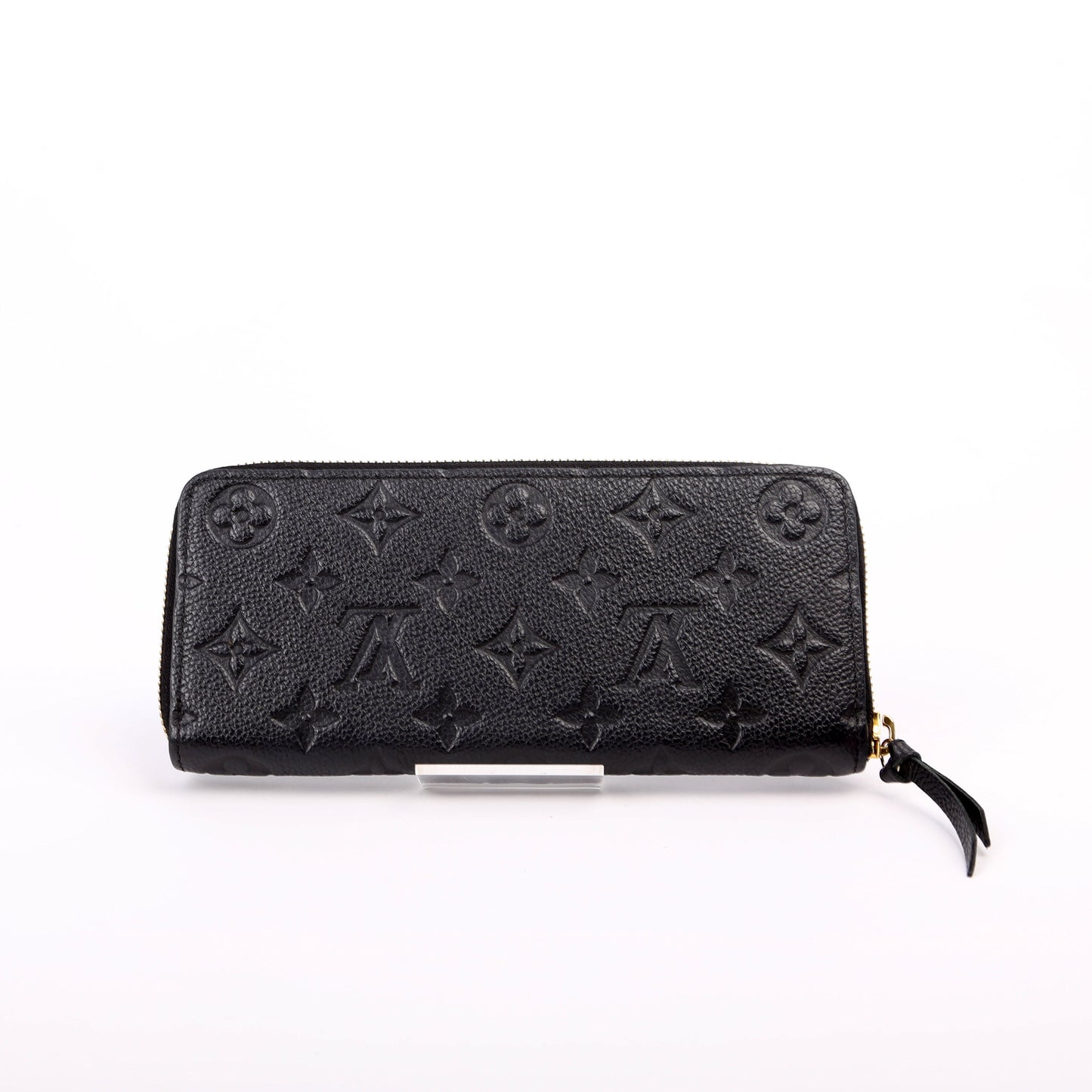 Louis-Vuitton Clemence Wallet Empreinte Black