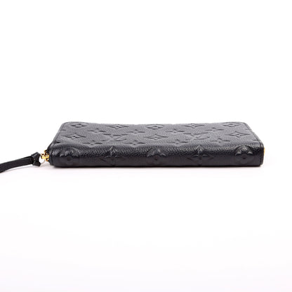 Louis-Vuitton Clemence Wallet Empreinte Black