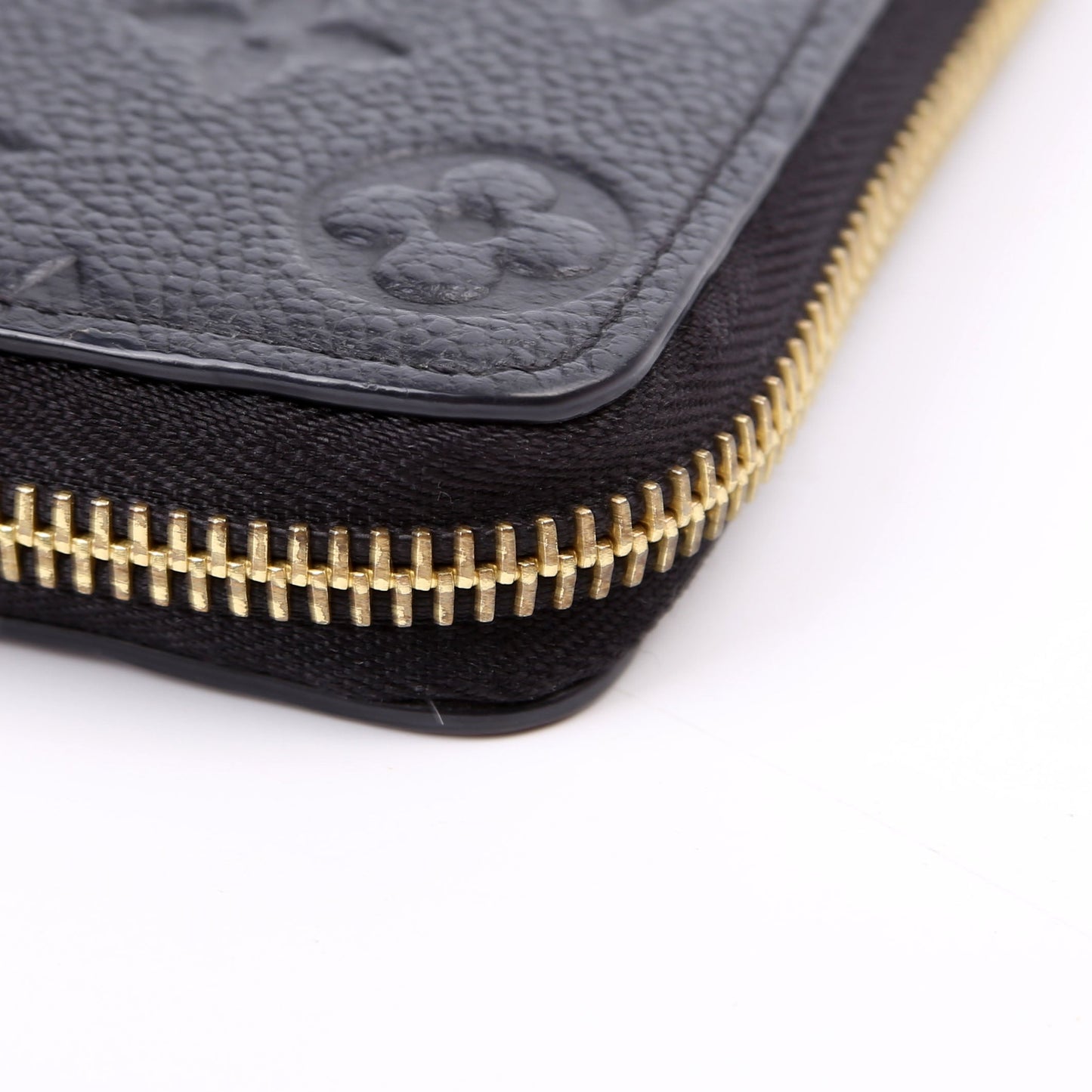 Louis-Vuitton Clemence Wallet Empreinte Black