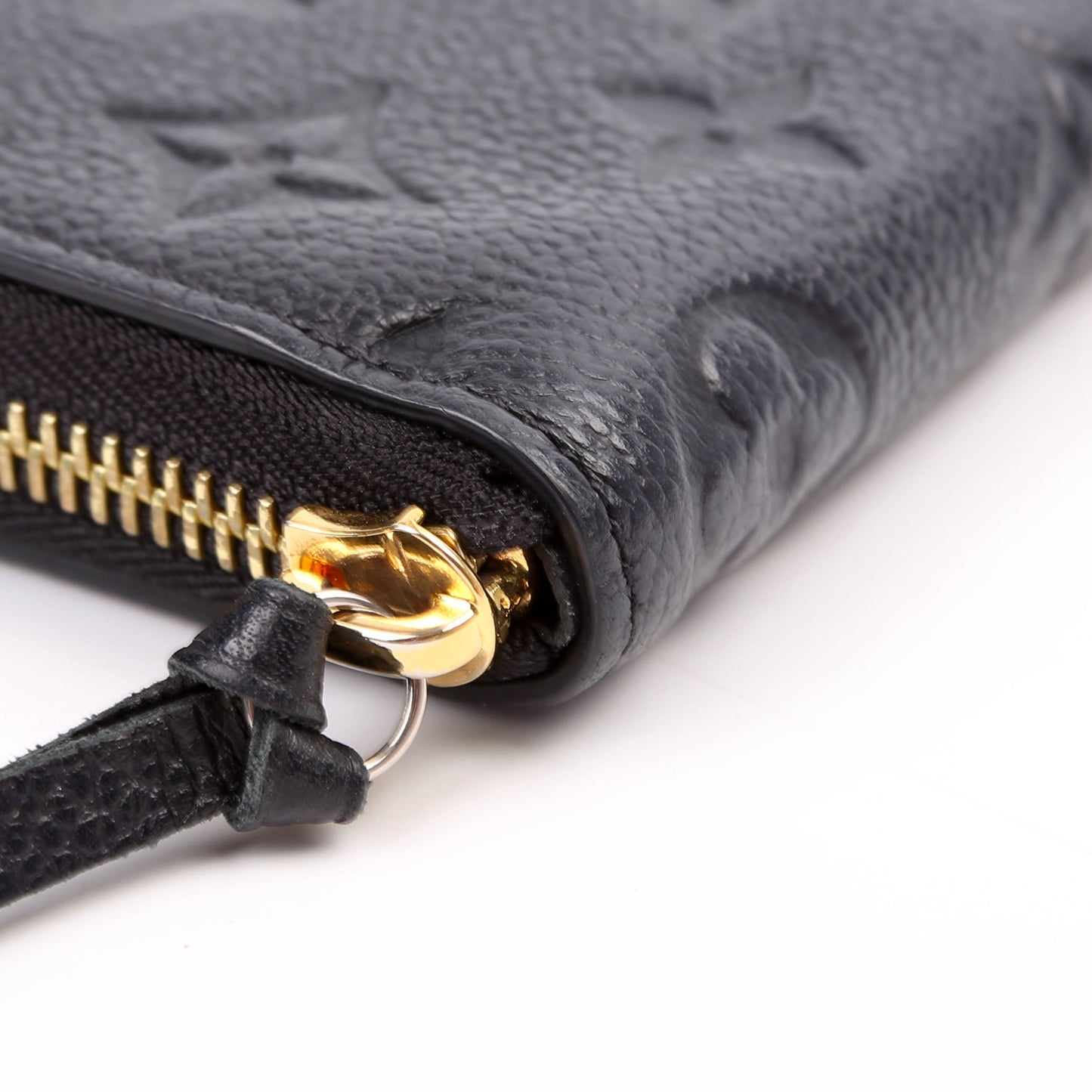 Louis-Vuitton Clemence Wallet Empreinte Black