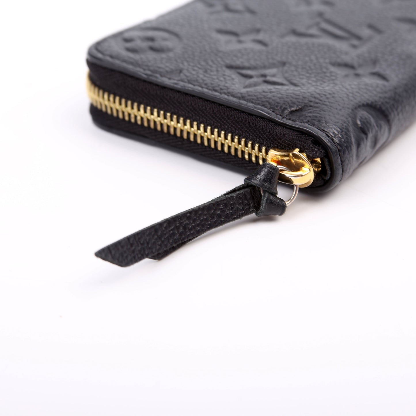 Louis-Vuitton Clemence Wallet Empreinte Black