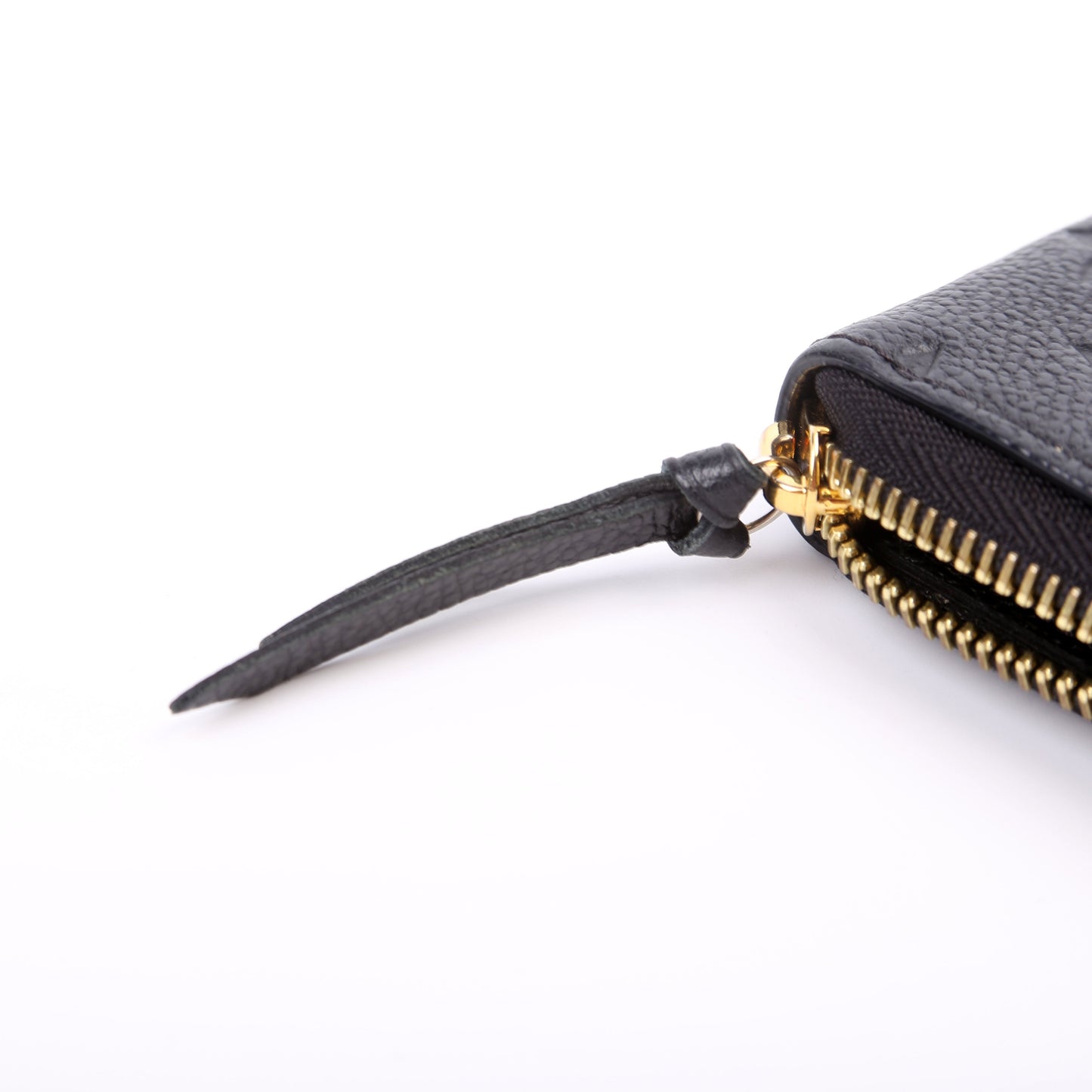 Louis-Vuitton Clemence Wallet Empreinte Black