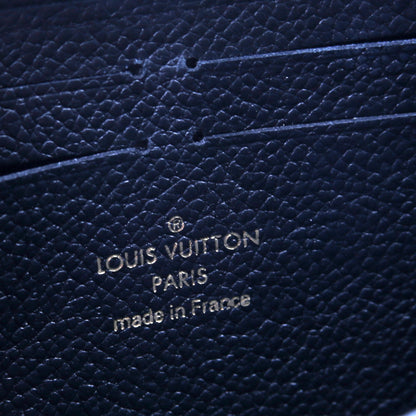 Louis-Vuitton Clemence Wallet Empreinte Black