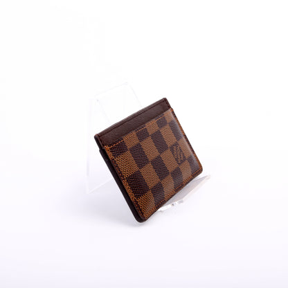 Louis-Vuitton Card Holder Damier Ebene