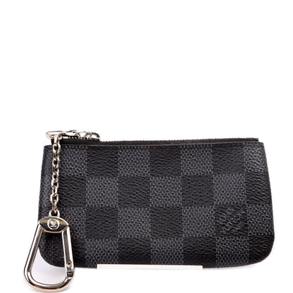 Louis-Vuitton Pochette Cles Damier Graphite