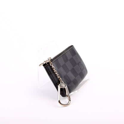 Louis-Vuitton Pochette Cles Damier Graphite